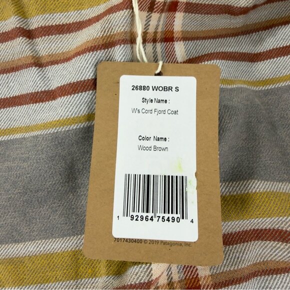 Patagonia NWT Women's Size Small Corduroy Fjord Puffer Jacket 26880 Style Number - Picture 4 of 15